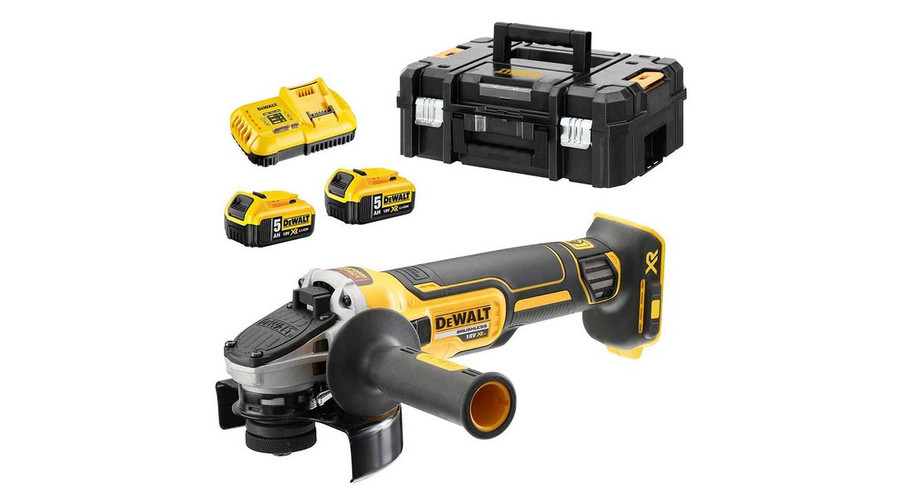 Image of DEWALT DCG405P2 Sarokcsiszoló 18V/5Ah