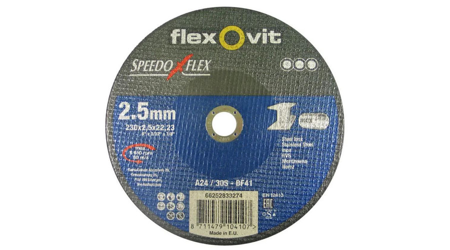 Image of Speedoflex vágókorong 230 x 2,5mm (Szénacél, Inox)