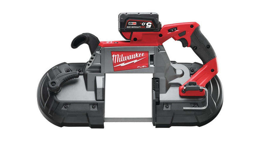 Image of Milwaukee M18 CBS125-502C Szalagfűrész mély vágáshoz