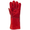 Kép 2/2 - Kesztyű piros szikra- és hőálló marhahasíték, bélelt