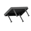 SupR®  Hegesztőasztal 2000 x 1000 x 8 mm d 16 rendszer furattal, 4 db lábbal