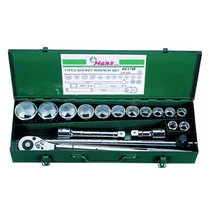 Hans 3/4 dugókulcs készlet 17 részes 19-50mm