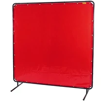 WELDAS LAVAshield Hegesztőfüggöny 1,74 x 1,74 piros -keret nélkül