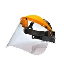 Arcvédő polipropilén homlokpánt + látómező, átlátszó