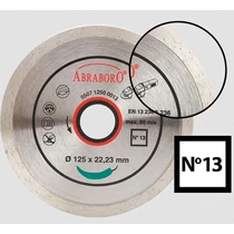 Gyémánt csempevágó 125 x 1,8 x 22mm