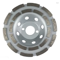 BERGER gyémánt csiszoló tányér dupla soros 125 x 22,2mm