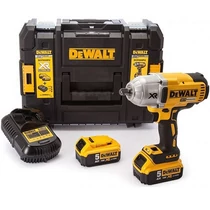 DeWalt akkus ütvecsavarozó 18 V | 1626 Nm | 1/2 inch | Szénkefementes | 2 x 5 Ah akku + töltõ | Kartondobozban 