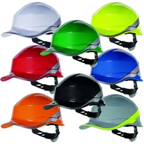 BASEBALL DIAMOND IPARI VÉDŐSISAK MEGFORDÍTHATÓ FEJKOSÁRRAL, FÉNYVISSZAVERŐ CSÍK