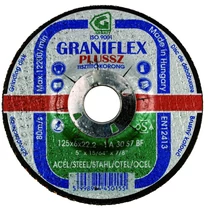 Graniflex tisztítókorong 125 x 22 x 6,0 mm domború