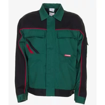 Highline dzseki, zöld/fekete/piros, 65% poliészter, 35% pamut