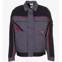 Highline dzseki szürke/fekete/piros 65% poliészter, 35% pamut