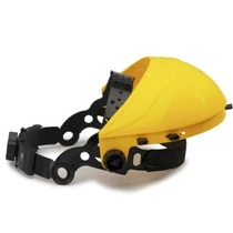 Homlokpánt arcvédőkhöz, széles fazonú, felhajtható kivitel