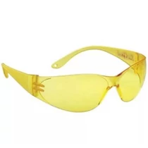 Pokelux Védőszemüveg polikarbonát, sárga lencse, karc- és páramentes
