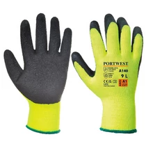 Thermal latex mártott kesztyű, 2-es szintű átszúrás elleni védelem