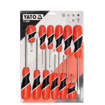 YATO Csavarhúzó készlet 12 részes mágneses S2