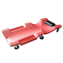 Műanyag gurulós aláfekvő, szerszámtartóval