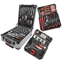 Szerszám készlet aluminium kofferben 187 darabos