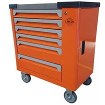 245db-os szerszámos szekrény, szerszámokkal Lincos
