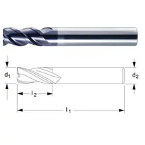 Keményfém ujjmaró, 3 élû  Ø16 mm