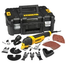 Dewalt multi rezgőszerszám, 300W, 6db vágószerszám, delta talp