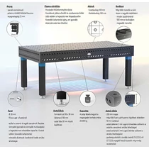 Professional kivitelű hegesztőasztal Extreme 28 Professional kivitelű hegesztőasztal Extreme 28