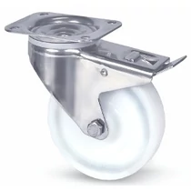 Totálfékes rozsdamentes kerék 8477 UOO 100 P62 T