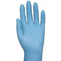 PÚDERMENTES NITRIL KESZTYŰ kék 100db/doboz