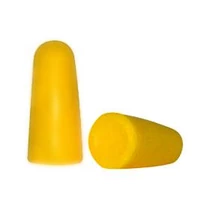 Earline narancs színű, lekerekített hengeres PU füldugó