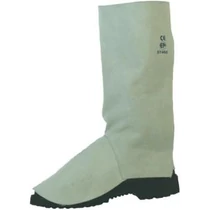 Hegesztő lábszárvédő, tépőzáras, marha hasítékbőr