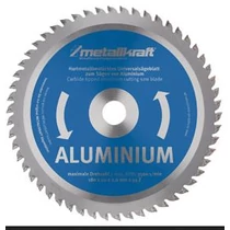 Metallkraft körfűrésztárcsa alumíniumhoz 230 x 2.4 x 25.4 mm