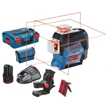 Bosch GLL 3-80 C Piros vonallézer