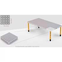 Hegesztőasztal Demmeler System 16 PE50x50, 3000x1500x850DEMONT 760 M standard lábakkal