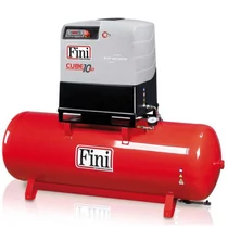 Csavarkompresszor hűtveszárítóval CUBE 270l-es tartállyal 1050 l/perc/7,5 kW/10bar