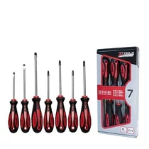 Z-Tools csavarhúzó készlet 7r. SL+PH+PZ mágneses 