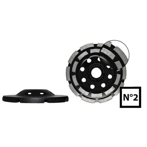 Gyémántszemcsés betoncsiszoló 180 x 22 mm