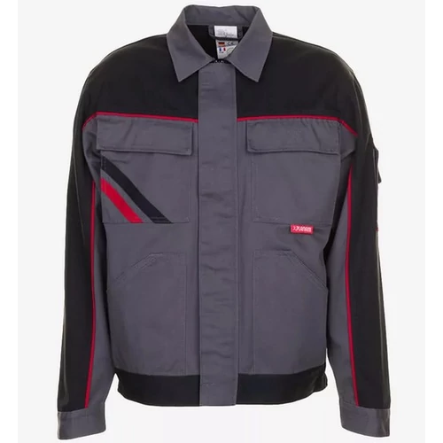 Highline dzseki szürke/fekete/piros 65% poliészter, 35% pamut