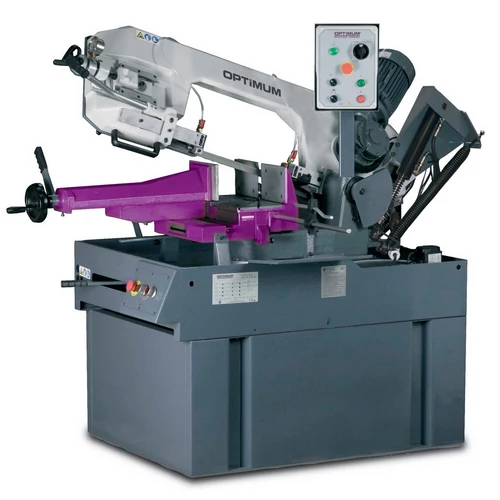OPTIMUM Szalagfűrészgép OPTIsaw S 350DG (2,2kW, 270mm, 2925x27x0,9mm, 36/72m/p)