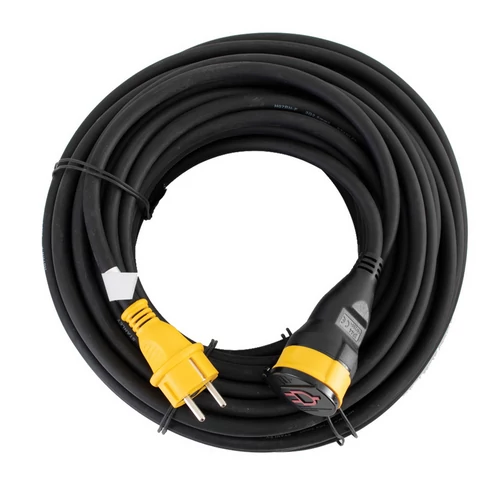 Stanley gumis hosszabbító 3x2,5 IP44, 20m kábel