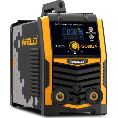 IWELD GORILLA POCKETFORCE 200 (200A) Hegesztő inverter