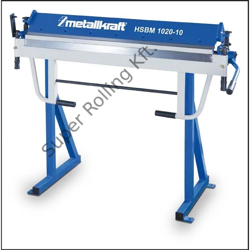 Lemezhajlító gép HSBM 1020-10 manuális 1020/1mm/135°