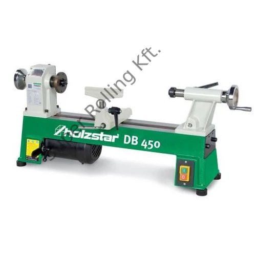 Holzstar DB 450 faipari esztergagép átm.254mm, hossz.450mm, 370W/230V