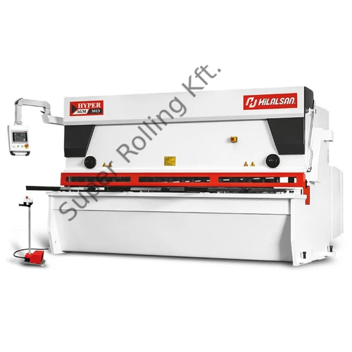 HILALSAN HYPER AGM-3025 állítható vágószögű CNC lemezolló gép