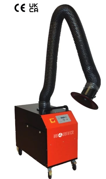 Mobil hegesztési füstelszívó - EVO 2.2 ARMOFLEX  elszívókarral D.160 L.3000 230V/1f/50Hz 