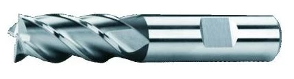 Ujjmaró rövid, DIN844K, HSS-E.Co8 8,50 z=4, 69x 19/10W 40°