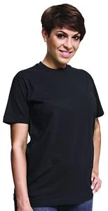 Garai póló unisex fekete 100% pamut 190 g/m2