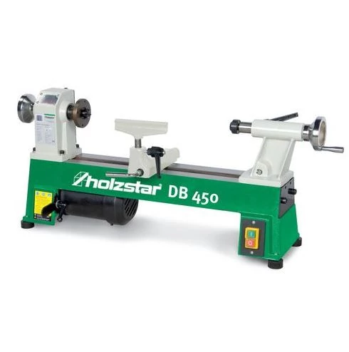 Holzstar DB 450 faipari esztergagép átm.254mm, hossz.450mm, 370W/230V