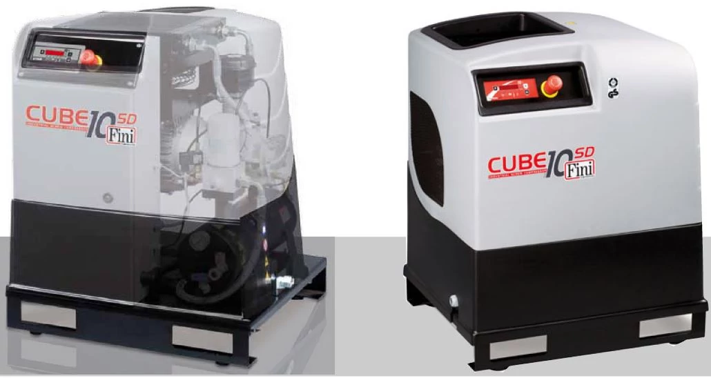 FINI Csavarkompresszor 7,5 kW CUBESD  1010TAC